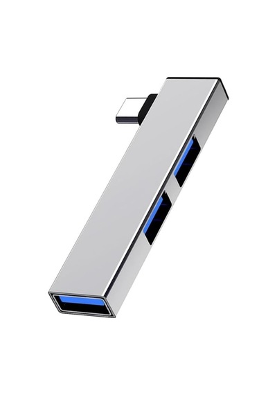 Lexroo Usb Type C 3.0 Hub 3 Portlu Çoklayıcı Çoğaltıcı Dönüştürücü Çevirici Adaptör Usb Type-c1xusb