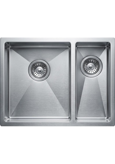 Livinox 38x40x23cm 1,5 Gözlü Damlalıksız Polisajlı Küçük Göz Sağda Paslanmaz Çelik Eviye Inox