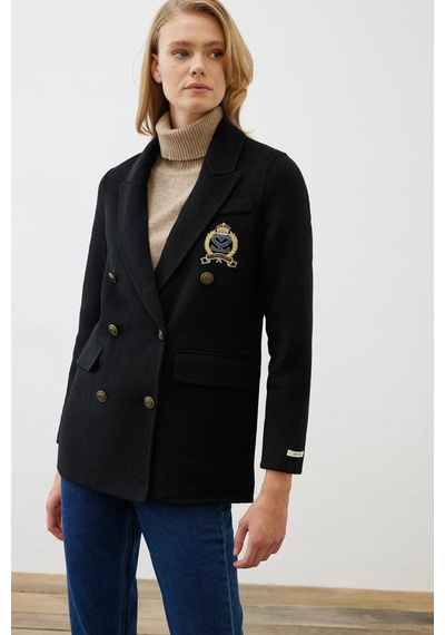 Premium Selection Yün Kaşmir Blazer Ceket Terzi Dükkanı Siyah