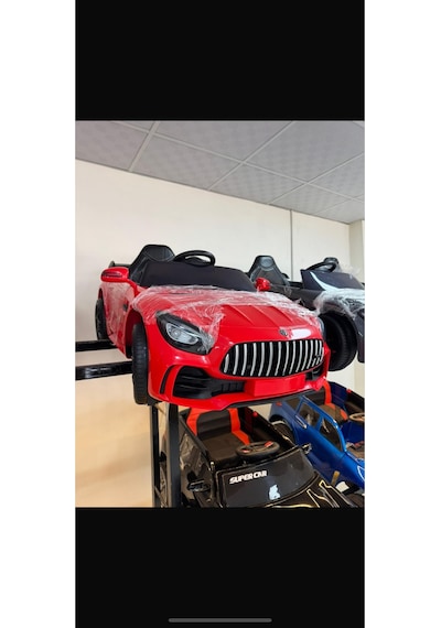 Oyuncak Sepetim Mercedes Gtr Akülü Araba 12 Volt Beyaz