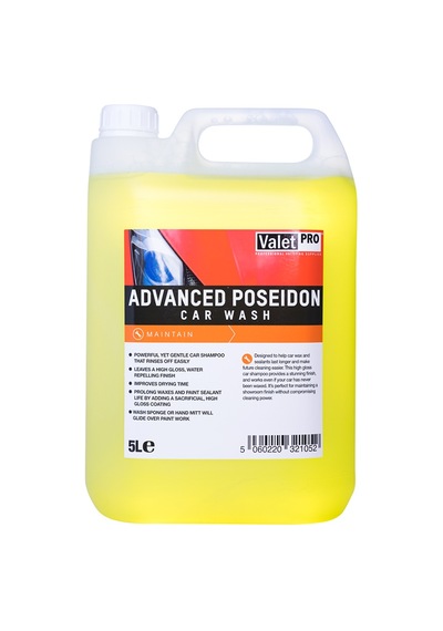 Advanced Poseıdon Car Wash - Cilalı Parlatıcı Şampuan 5Lt.