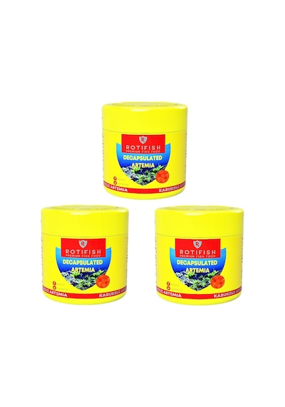 Rotifish Kabuksuz Artemia Balık Yemi 15 G X 3 Adet