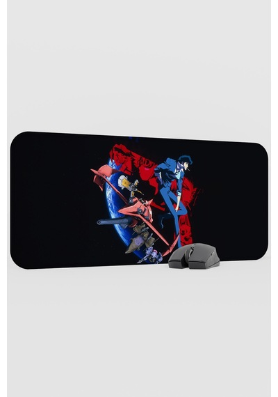 Cowboy Bebop Anime V1 - 70x30 Xl Gaming Kauçuk Kaymaz Taban Mouse Pad Fare Altlığı