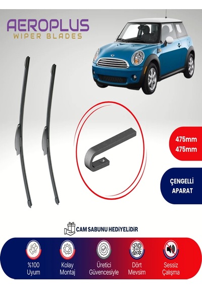 Aeroplus Mini Cooper Muz Silecek Takımı 2004-2012