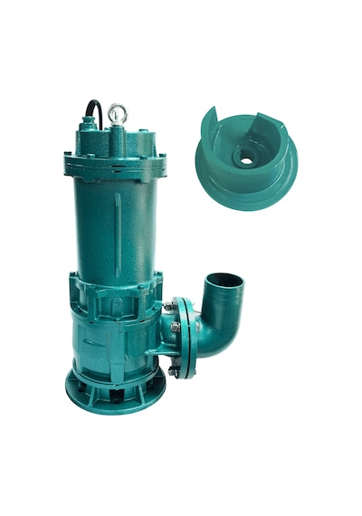 Varan Vf 80-3.0 Parçalayıcı Yarı Açık Çarklı Foseptik Dalgıç Pompa 4 Hp / 3 Kw, 80mm Çıkış, 380 V