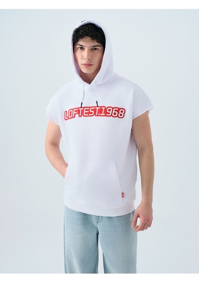 LOFT Oversize Erkek Sweatshirt Lf2038873 Q1.v1 Beyaz