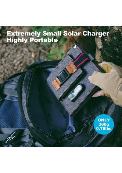 Bigblue 14 W Solar Şarj Cihazı, Taşınabilir, Çanta Boyutu Solar