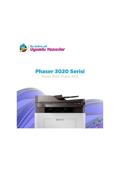 Xerox Uyumlu Phaser 3020 Muadil Toner 2&apos Li Paket 68458975