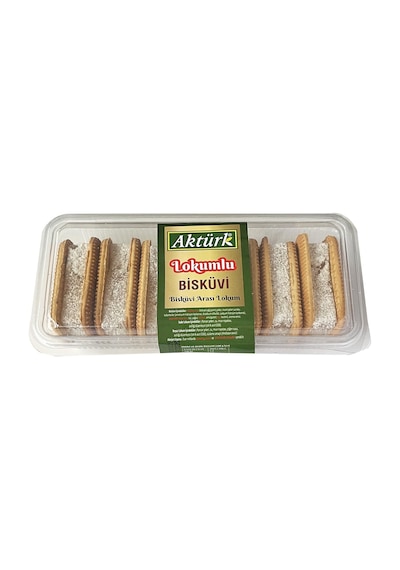 Aktürk Lokumlu Bisküvi 300 Gr X 3 Adet
