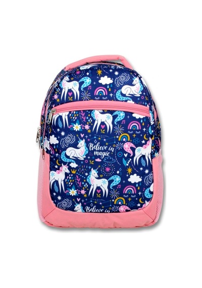 Cennec Mavi Pembe Unicornlar Kız Çocuk İlkokul Sırt Çantası