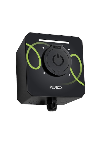 Plugen Plubox Duvar Tipi Elektrikli Araç Şarj İstasyonu 22 Kw 3 Faz 32a Type 2 Soketli Wallbox