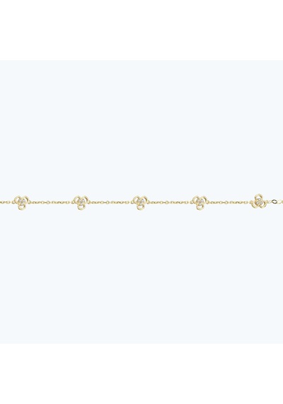Altınbaş Altın Taşlı Çiçek Bileklik Abl0201-y-25952 Çok Renkli