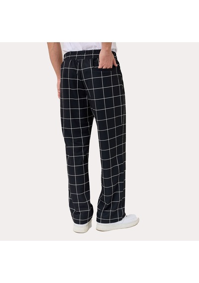 Siyah Fila Eşofman Altı Check Allover Print Su411117 Siyah
