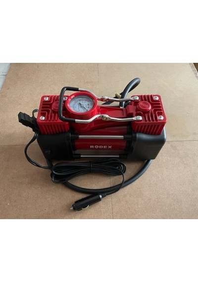 Rodex RDX7304 12 V Mini Araç Kompresörü Güçlü Çift Piston Kompresör