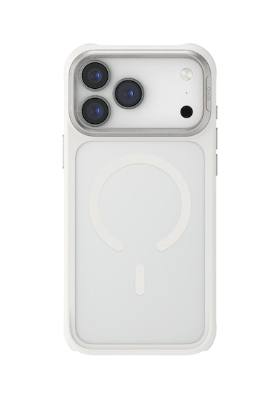 Apple Uyumlu iPhone 17 Pro Kılıf Veren Serisi Buzlu Transparan Hassas Kesim Ve Şık Tonlama Koruyucu Magsafe Kapak Beyaz Apple Uyumlu iPhone 17 Pro Kılıf Veren Serisi Buzlu Transparan Hassas Kesim Ve Şık Tonlama Koruyucu Magsafe Kapak Beyaz