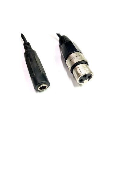 Xlr Dişi - 6.3Mm Mono Dişi Çevirici Kablo