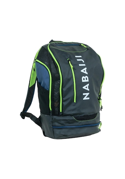 Decathlon Yüzücü Sırt Çantası - Siyah / Sarı - 27 L - 900 Siyah/neon Lime Yeşili/pastel Gri