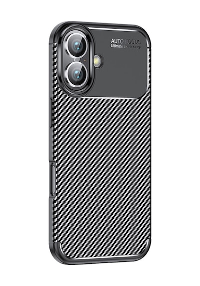 Apple iPhone 16 Plus Uyumlu Zore Negro Silikon Kapak-siyah