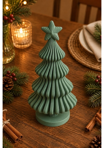 Oluklu Spiral Ağaç Modern Noel Ağacı Diğer