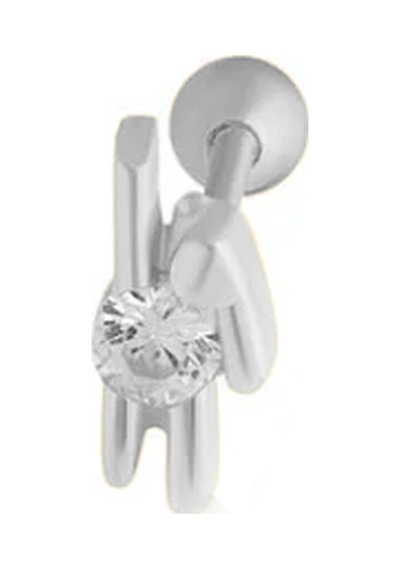 Teddy Piercing 717134 Silver