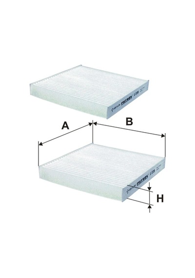 K1336-2x - Kabin Hava Filtresi - Filtron
