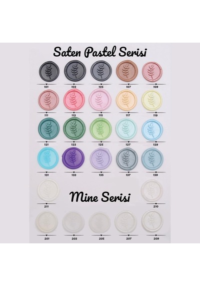 Mühür Mumu Çubuk 11mmx120mm 10 lu Paket Model: 547 KARAMEL BRONZ