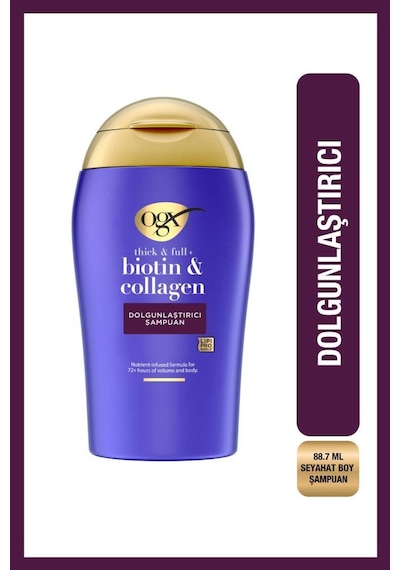 Ogx Biotin & Kolajen Dolgunlaştırıcı Sülfatsız Şampuan 88 Ml 63467788