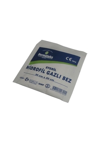 Hidrofil Gazlı Bez Steril 30 x 80 CM 2 Parça 150 Adet