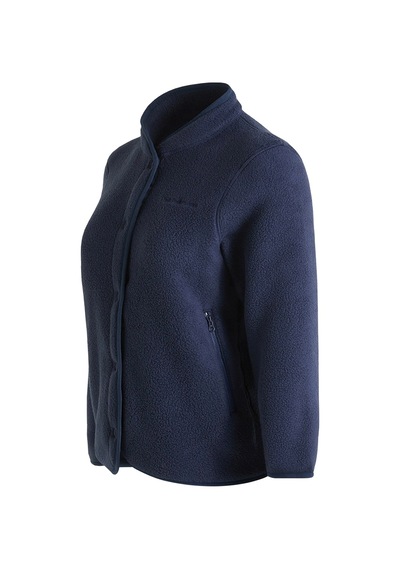 Peak Performance W Fleece Snap Cardigan Kadın Mavi Outdoor Polar G78131100 Mavi