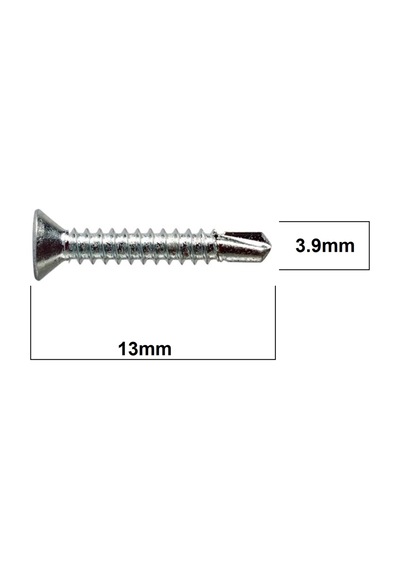 Std 3.9x13 Yhb Matkap Uçlu Vida Ms Akıllı Vida 1000 Adet 3.9  x 13 MM