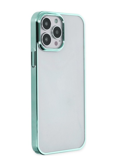 Apple iPhone Uyumlu  14 Pro Max Uyumlu Kılıf Element Silikon - Yeşil