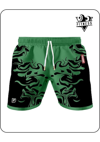 Freeside Freesıde Fire İnferno Training Short Yeşil
