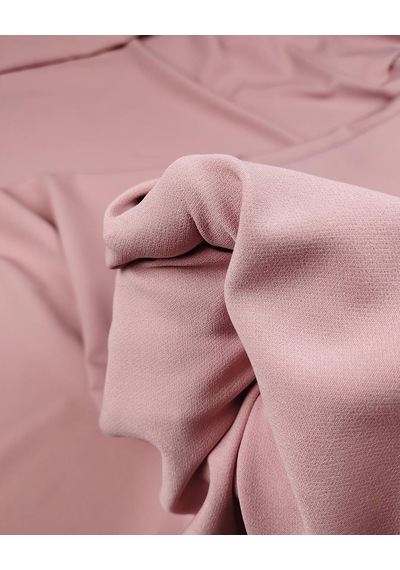 Küllü Açık Pembe Renkte Krep Kumaş En: 140 Cm-10085 10