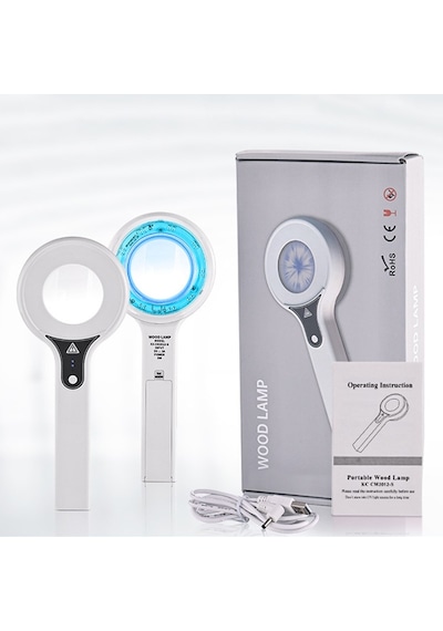 Wood Işığı Dermatolog Güzellik Merkezi Veteriner Uv Cilt Analiz Cihazı