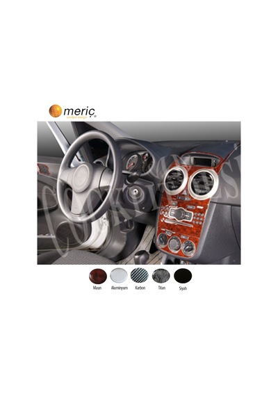 Meriç® Opel Corsa D Ön Torpido Kaplama 13 Parça 2007-2019 (530156958)