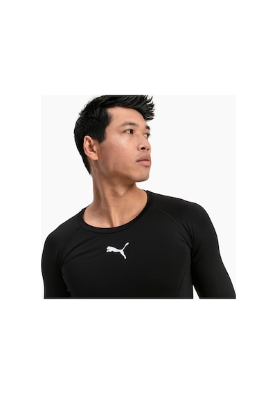 Puma Lıga Uzun Kollu Erkek Futbol Tişört 655920 03 Siyah
