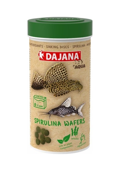 Dajana Spirulina Wafers Yem 250  Ml 100 Gr