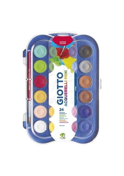 Giotto 24lü Sulu Boya 23 Mm 352600 Çok Renkli