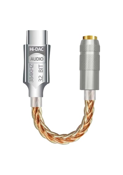 Klasse Type-c - 3.5 Alc5686 Çip Hifi Dac Kartı Kulaklık Kablosu Usb Başlık