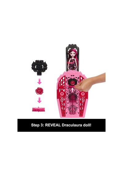 Monster Hıgh Gizemli Arkadaşlar Draculaura Bebek Monster High Gizemli Arkadaşlar Gizemli Bahçe Oyun Seti, Dracul