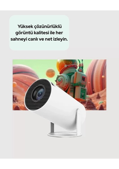 Home Ultra Pro Full Hd Ve 4k Destekli 130 İnç Projeksiyon Cihazı