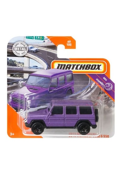 Matchbox - 2015 Mercedes-benz G 550 - Mor 1/64 2020 Üretim Mor