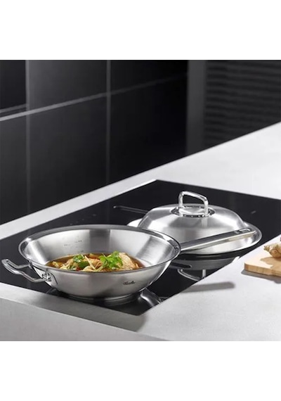 Fissler Profi Collection Metal Kapak Wok Tava 30 Cm Renkli