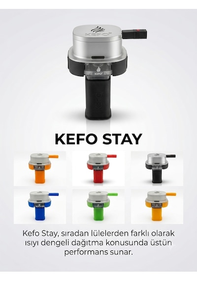 Kefo Stay Nargile Lülesi 6 Renk Karışık Gönderilir