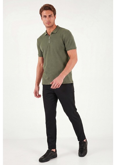 Buratti Erkek Polo Yaka T Shirt 5902738 Haki Haki