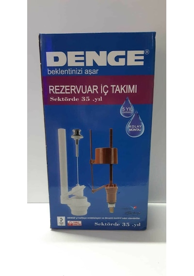 Denge Çekmeli Rezervuar İç Takım Beyaz
