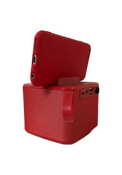 Auris Sp5 Bluetooth Hoparlör Fm Radyolu Aux / Usb / Tf Kart Girişli Ses Bombası Müzik Çalar Standlı