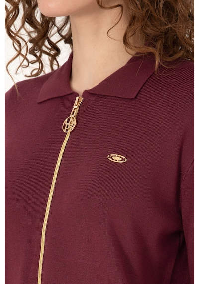 U.S. Polo Assn. U.s. Polo Assn. Kadın Plum Hırka Triko 50317375-vr177 New Plum