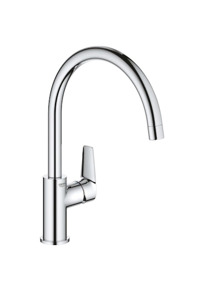 Grohe 31367001 Bauedge Tek Kumandalı Eviye Bataryası C Çıkış Ucu Krom Beyaz