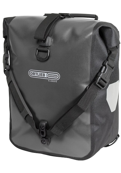 Ortlieb Sport-roller Classıc Ön Bisiklet Çanta 25l Asfalt-siyah Ql2.1 F6305 Siyah